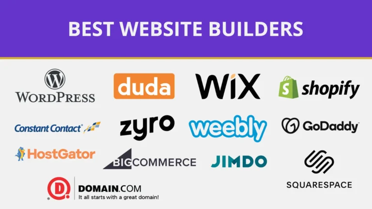 Top 10 Website Builders for Beginners (Compared)